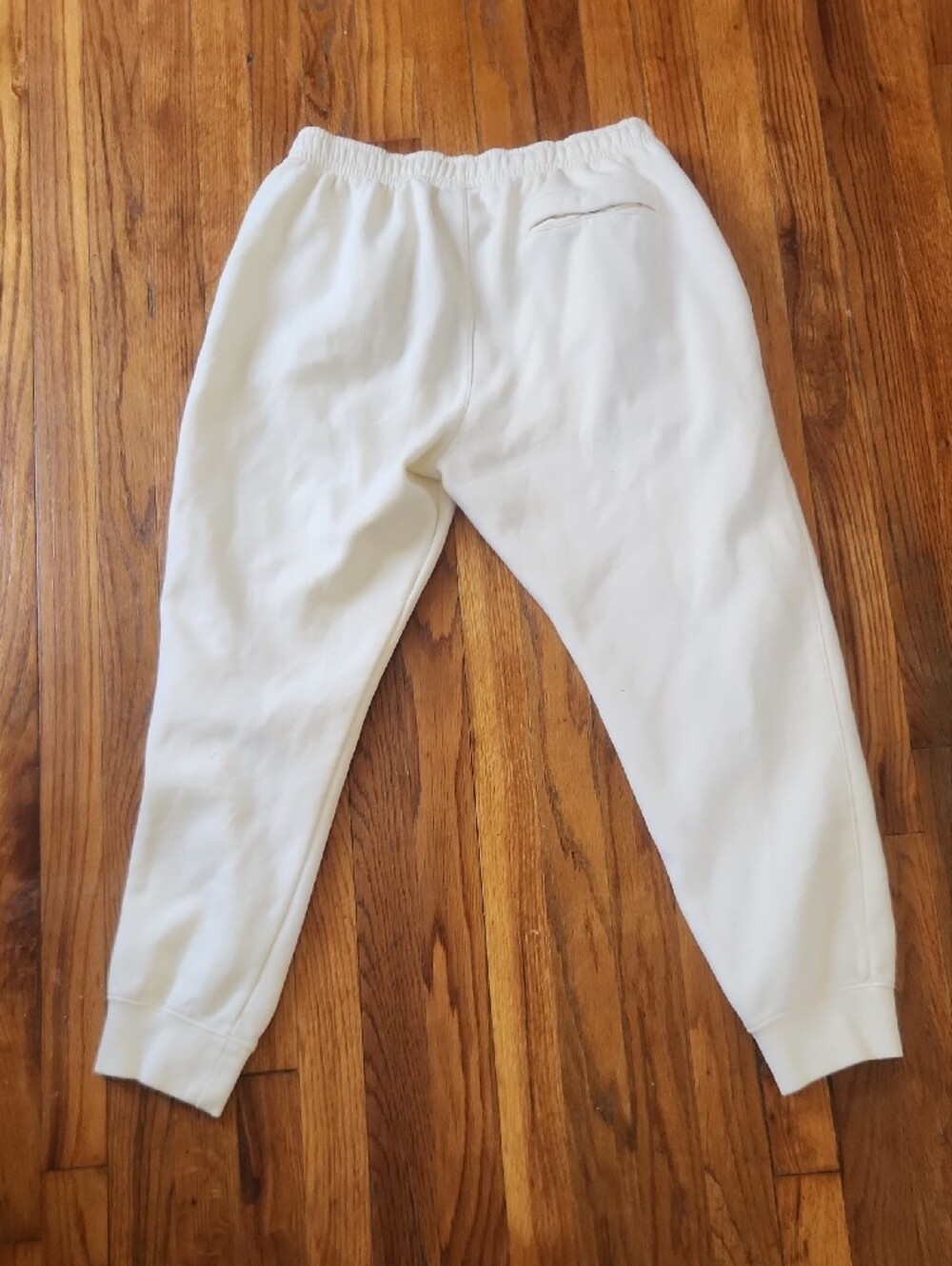 Nike Cream White Jogger Sweatpants - Picture 3 of 3